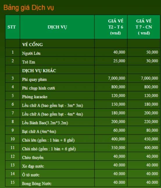 khu du lịch sinh thái Thác Giang Điền khu du lịch sinh thái Thác Giang Điền