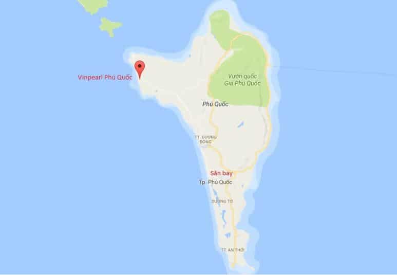 vinpearl phú quốc vị trí