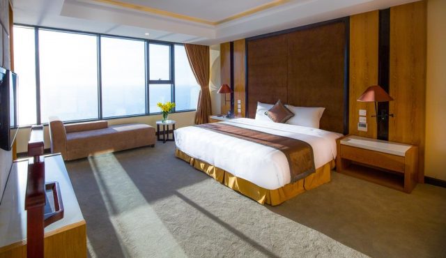 Phòng ngủ Mường Thanh thiết kế sang trọng (Ảnh: ST)