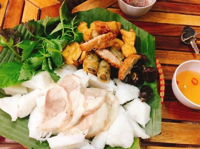 Bún đậu mắm tôm Nghĩa Tân