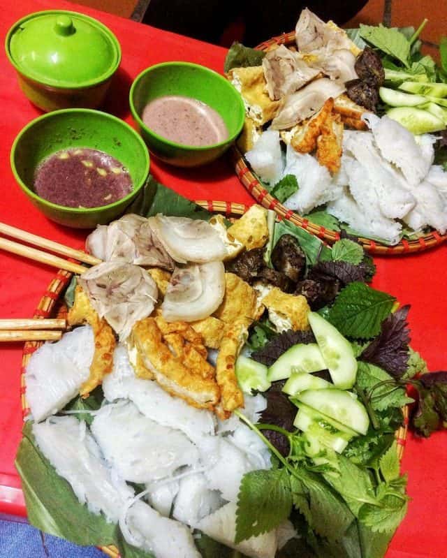 bún đậu mắm tôm Ngõ Gạch