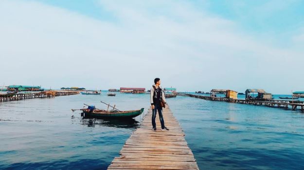 cảnh đẹp làng chài Rạch Vẹm