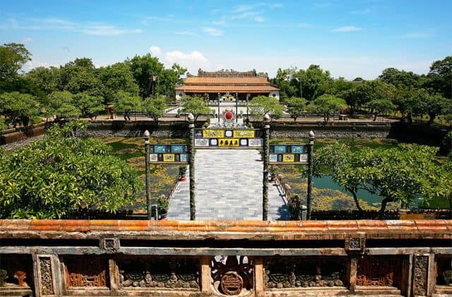 Điện Thái Hòa Huế- địa điểm các vị vua triều Nguyễn đăng quang Điện Thái Hòa Huế- địa điểm các vị vua triều Nguyễn đăng quang