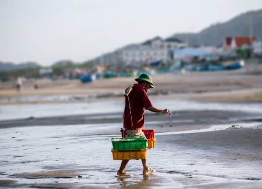 ngư dân làng chài Phước Hải ngư dân làng chài Phước Hải