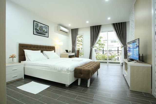 Phòng khách sạn Ruby Hotel (Ảnh ST)