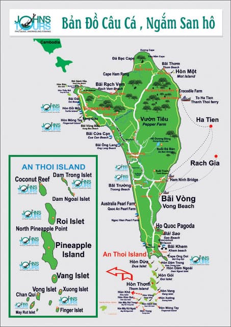 bàn đồ du lịch phú quốc