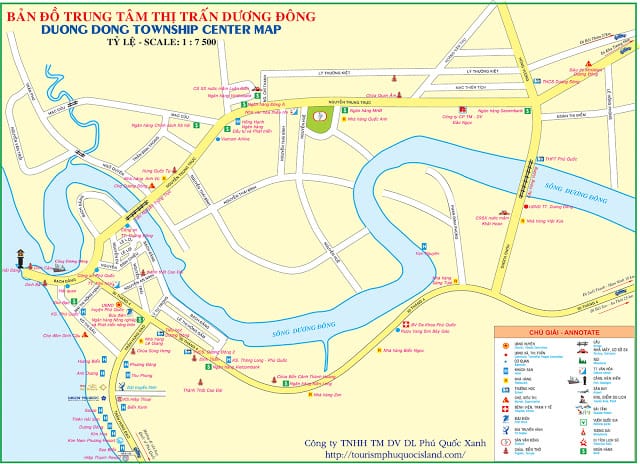 bản đồ du lịch phú quốc