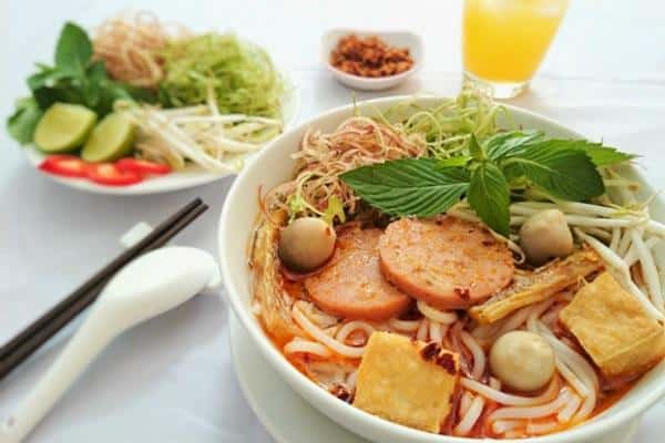 Bún bò chay khá hấp dẫn (ảnh ST) Bún bò chay khá hấp dẫn (ảnh ST)