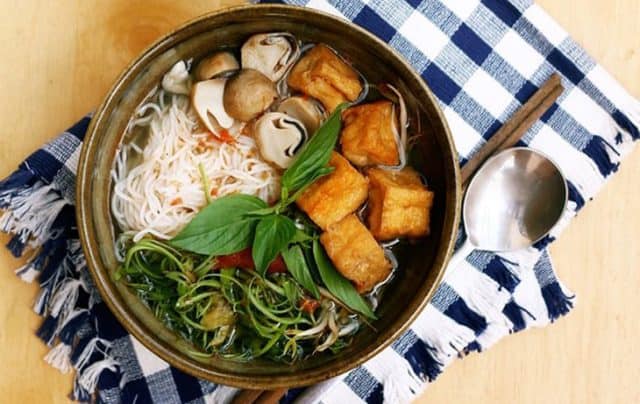 Bún Thái chay làm nhiều người mê mệt (ảnh ST) Bún Thái chay làm nhiều người mê mệt (ảnh ST)