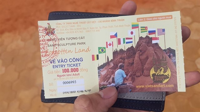"Công viên tượng cát" đầu tiên trên thế giới ở Việt Nam