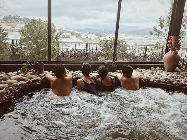 "Sốt rần rần" phòng xông hơi D’Lats Sauna xịn như Hàn ở Đà Lạt