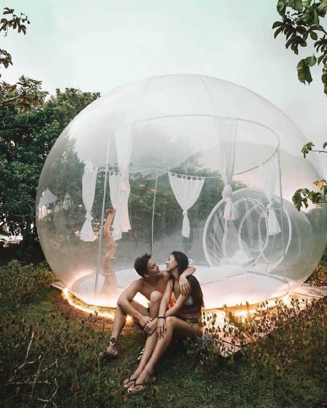 "Sống ảo nghìn like" tại Khách sạn bong bóng Bali có 1-0-2