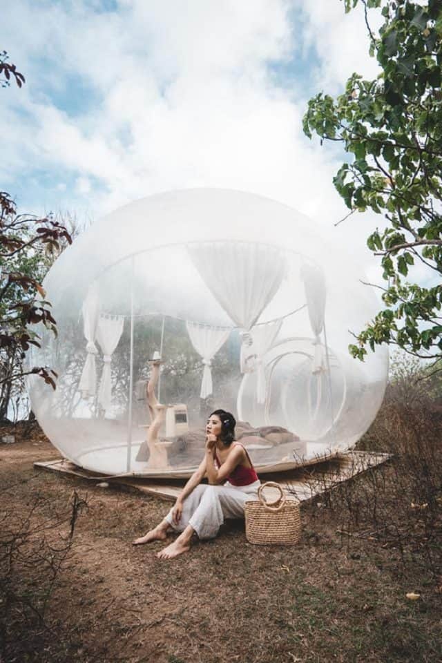"Sống ảo nghìn like" tại Khách sạn bong bóng Bali có 1-0-2