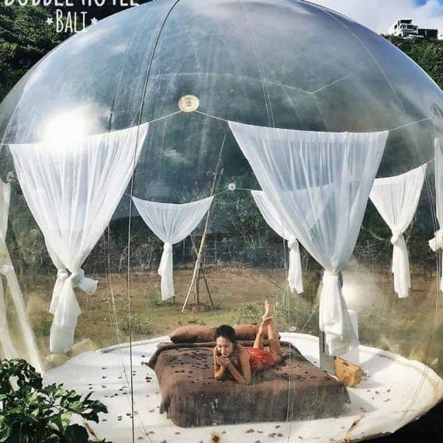 "Sống ảo nghìn like" tại Khách sạn bong bóng Bali có 1-0-2