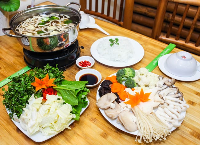Lẩu chay khá được yêu thích tại Vũng Tàu (ảnh ST) Lẩu chay khá được yêu thích tại Vũng Tàu (ảnh ST)