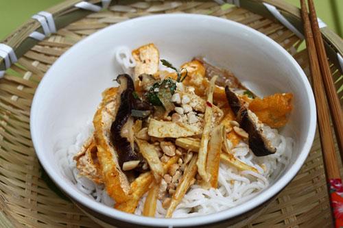 Một món chay khô tại đây (ảnh ST) Một món chay khô tại đây (ảnh ST)