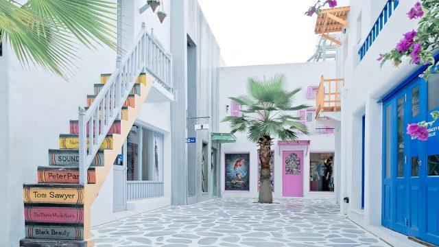 Santorini Park Thái Lan - Thiên đường Hy Lạp mộng mơ thu nhỏ