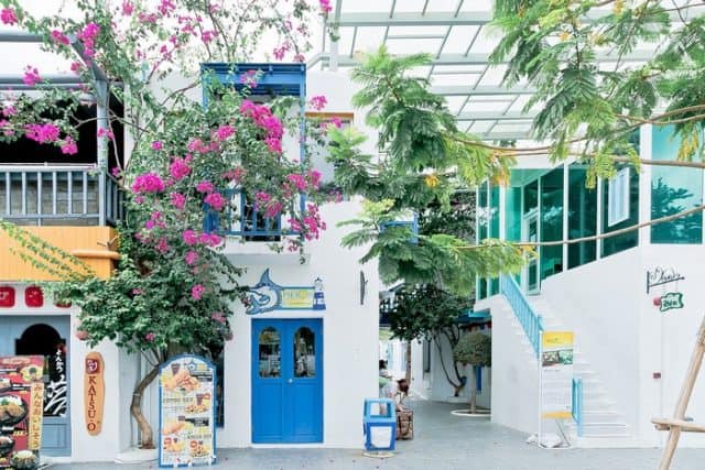Santorini Park Thái Lan - Thiên đường Hy Lạp mộng mơ thu nhỏ