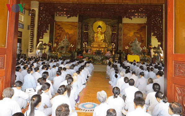 Ngôi chùa chưa bao giờ vắng bóng các Tăng ni Phật Tử - ngay cả trong giai đoạn xây dựng (Ảnh: sưu tầm) Ngôi chùa chưa bao giờ vắng bóng các Tăng ni Phật Tử - ngay cả trong giai đoạn xây dựng (Ảnh: sưu tầm)
