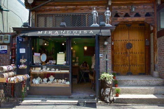  phố cổ Samcheong-dong seoul (ảnh ST)