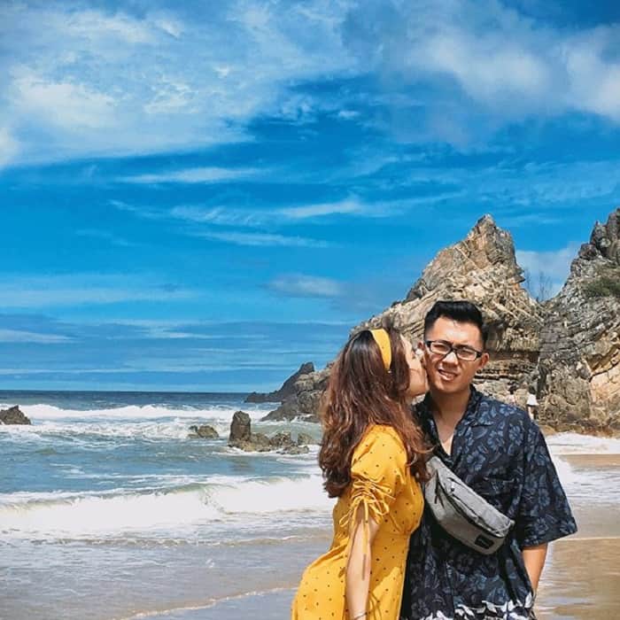 bãi đá nhảy quảng bình
